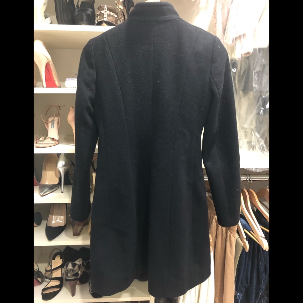 T Tahari ‘Kendra’ Ruffle Coat - Picture 6 of 8